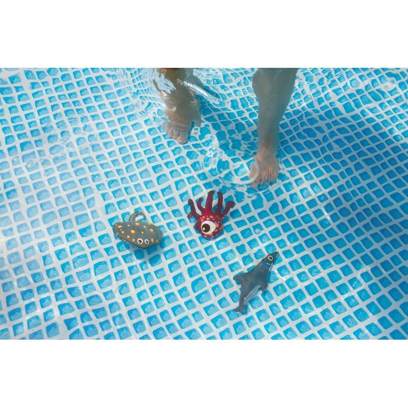 BS Toys Set pentru scufundari rechin caracatita si pisica de mare