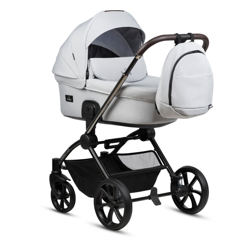 Buba Carucior pentru copii Kanatitza Risso 2 in 1 cu suspensii scaun reversibil rucsac suport pahar plasa insecte si husa ploaie