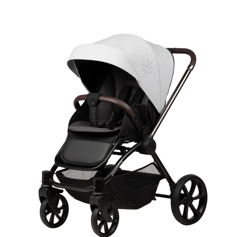 Buba Carucior pentru copii Kanatitza Risso 2 in 1 cu suspensii scaun reversibil rucsac suport pahar plasa insecte si husa ploaie