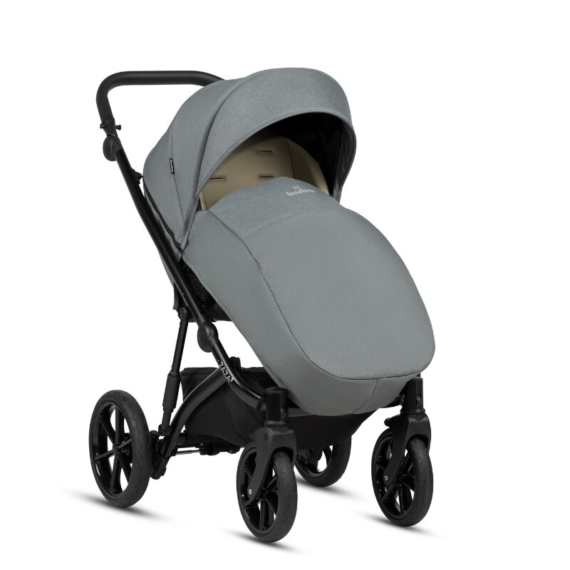 Buba Carucior pentru copii Zaza2 Mint 2 in 1 cu suspensii scaun reversibil rucsac suport pahar plasa insecte si husa ploaie