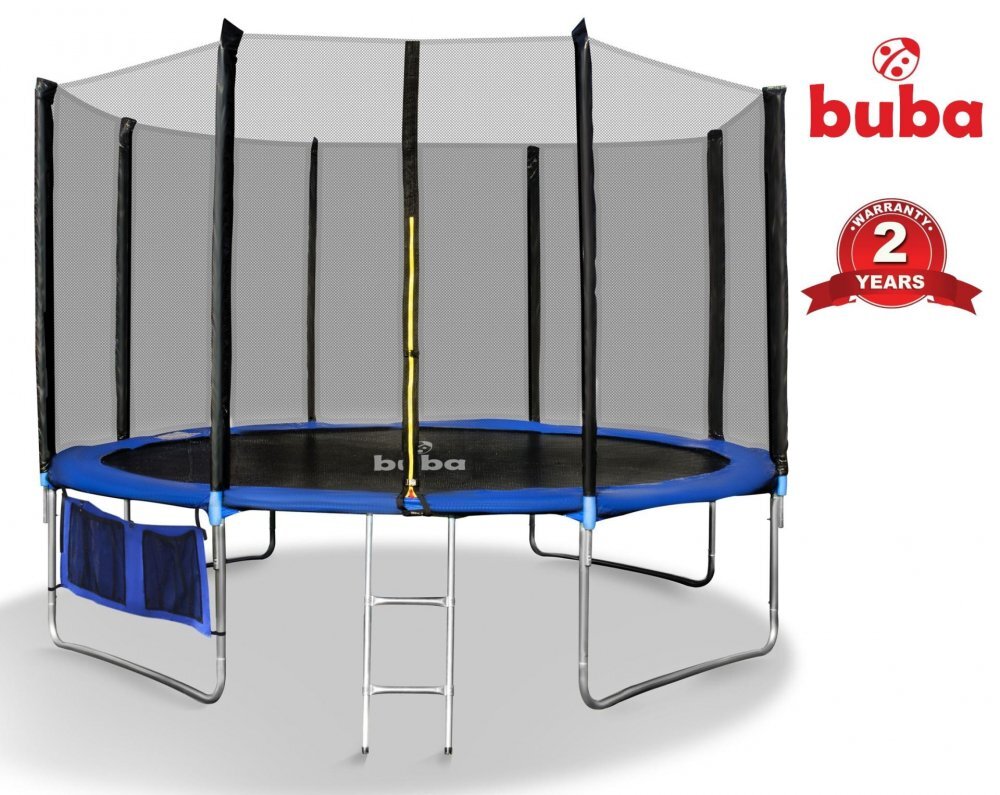 Buba Trambulina 12FT cu plasa de protectie si scara diametru 366 cm