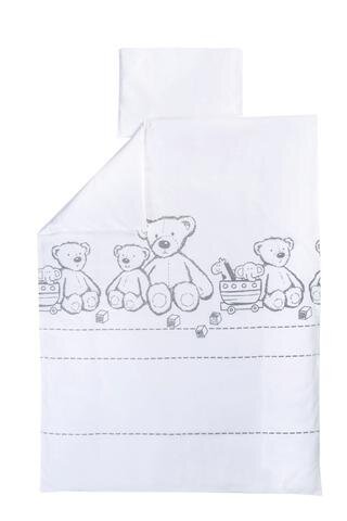 BUBABA Lenjerie patut 2 piese Teddy Bear - 100 bumbac