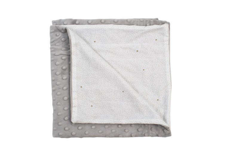 BUBABA Patura in strat dublu cu buline in relief 120x90 cm