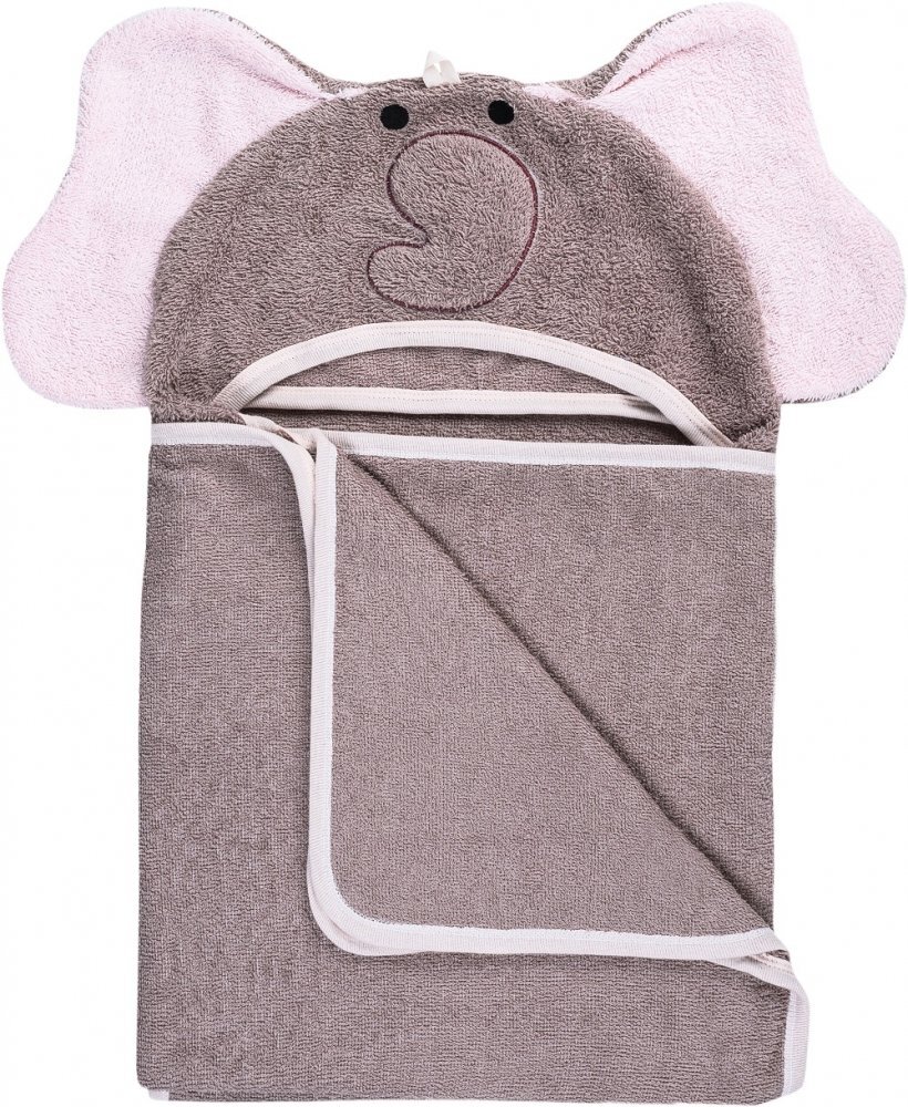 BUBABA Prosop cu capison model elefant cu urechi 110 x 75 cm 0 luni - 4 ani