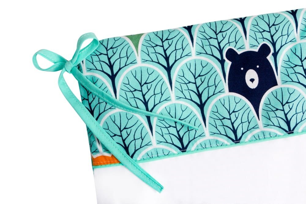 Bubaland Aparatoare interioara pentru patut 180x30 cm Forest