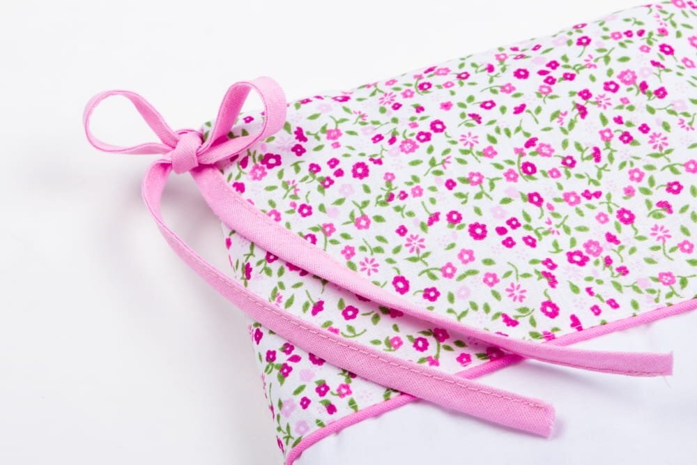 Bubaland Aparatoare interioara pentru patut 180x30 cm Meadow Pink
