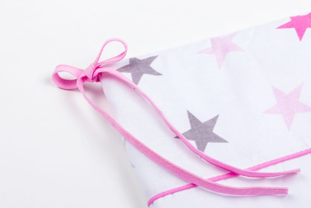 Bubaland Aparatoare interioara pentru patut 180x30 cm White Stars