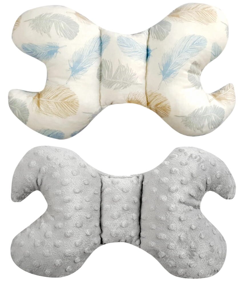 Bubaland Perna bebelusi Butterfly cu doua fete Feather Grey