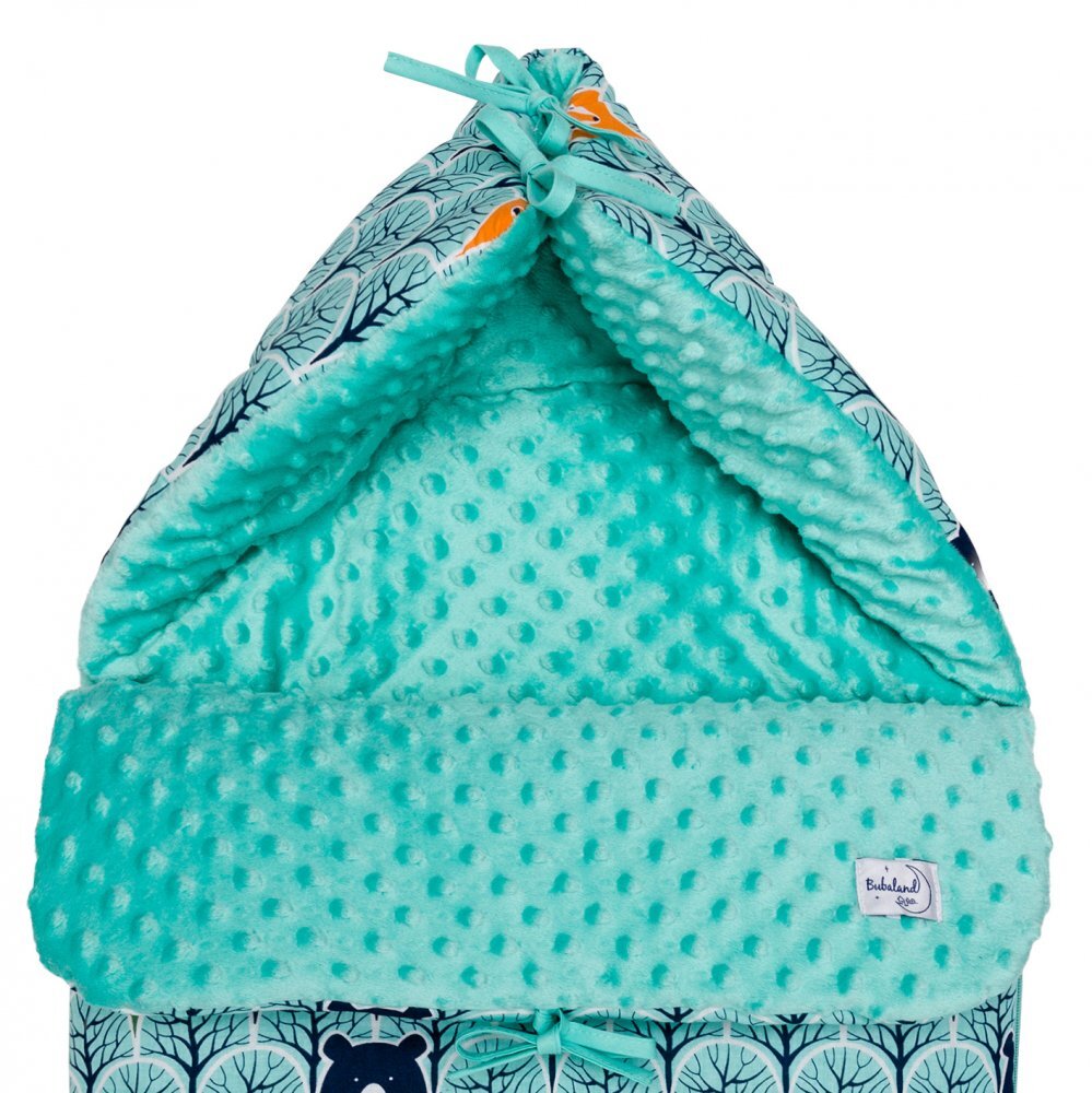 Bubaland Sac de iarna universal Minky Forest 85 cm