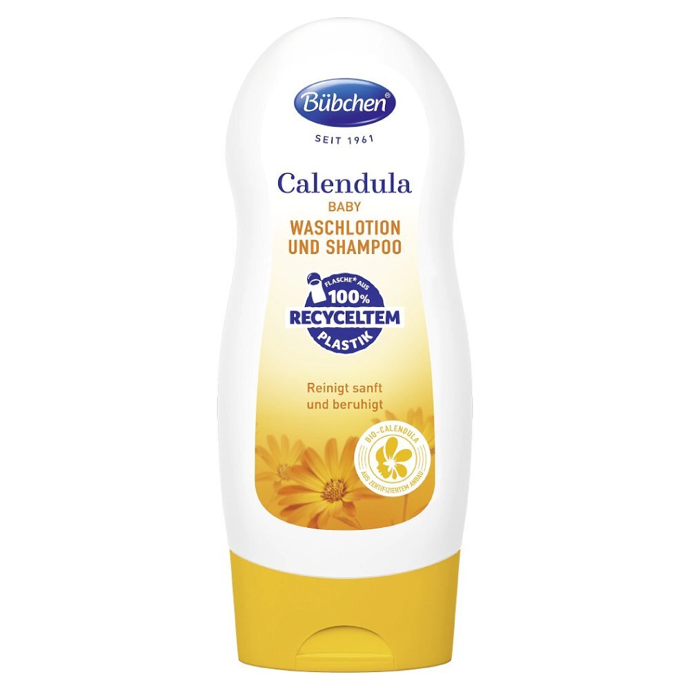 Bubchen Gel de dus si sampon cu galbenele Calendula 230 ml