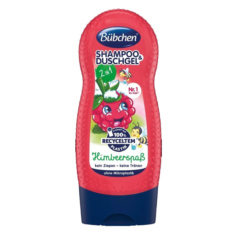 Bubchen Sampon si gel de dus Zmeura 230 ml