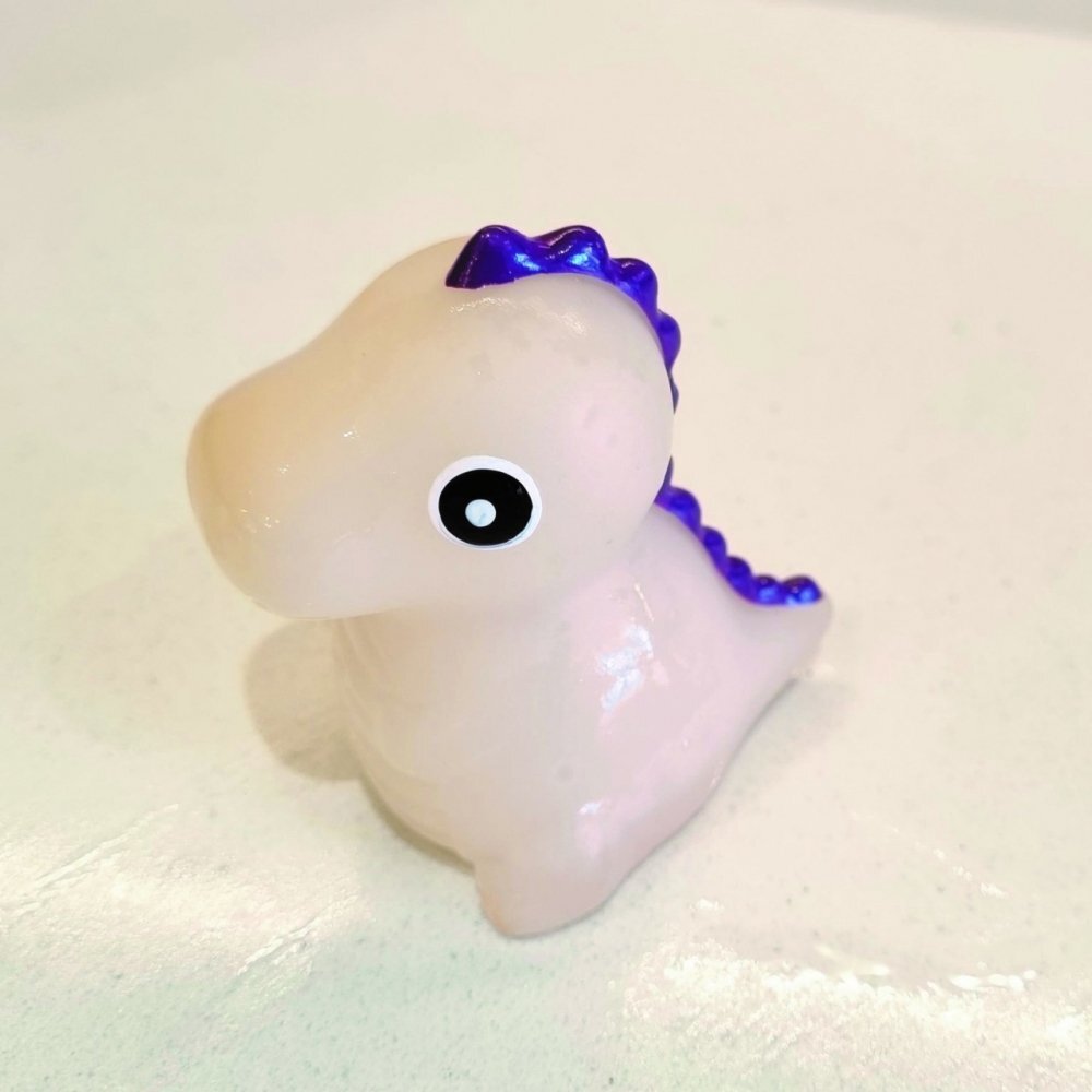 Buddy&Barney Carte si jucarie care isi schimba culoarea Dinozaur