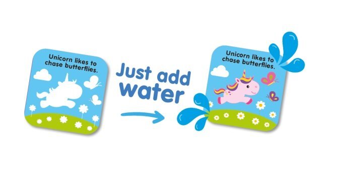 Buddy&Barney Carte si jucarie care isi schimba culoarea Unicorn