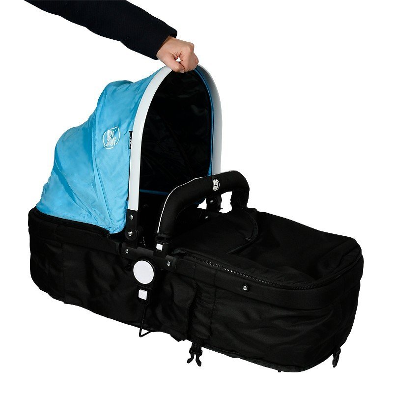 BUF BOOF Carucior 2 in 1 reversibil 0-36 luni X2 Blue