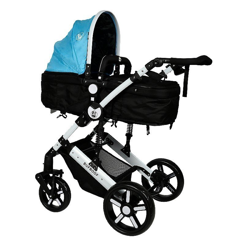 BUF BOOF Carucior 2 in 1 reversibil 0-36 luni X2 Blue