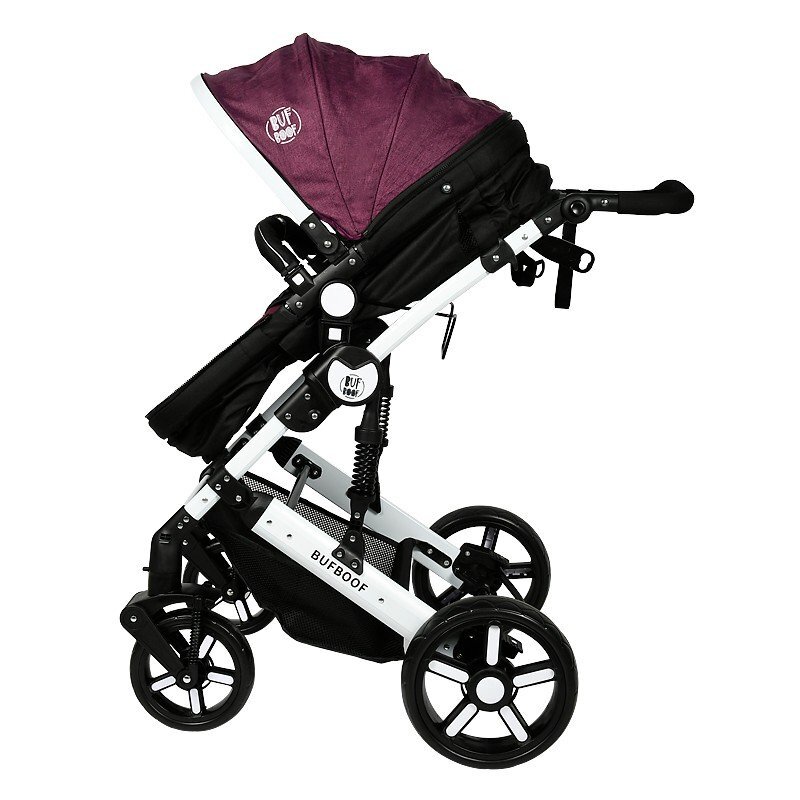 BUF BOOF Carucior 2 in 1 reversibil 0-36 luni X2 Purple