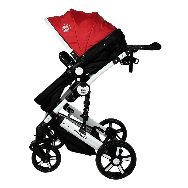 BUF BOOF Carucior 2 in 1 reversibil 0-36 luni X2 Red