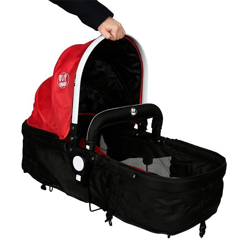 BUF BOOF Carucior 2 in 1 reversibil 0-36 luni X2 Red