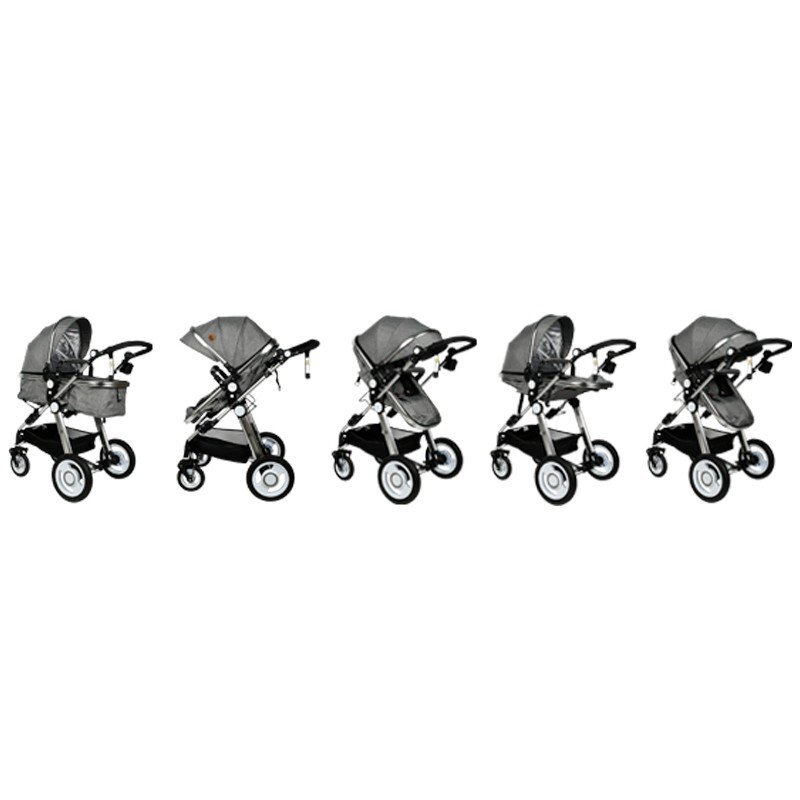 BUF BOOF Carucior 2 in 1 reversibil S-18 Grey 0-36 luni