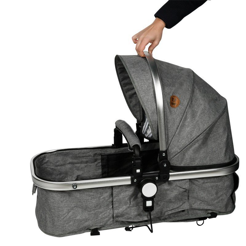 BUF BOOF Carucior 2 in 1 reversibil S-18 Grey 0-36 luni