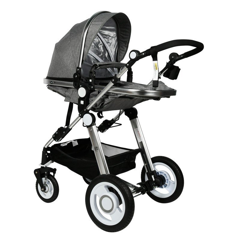 BUF BOOF Carucior 2 in 1 reversibil S-18 Grey 0-36 luni