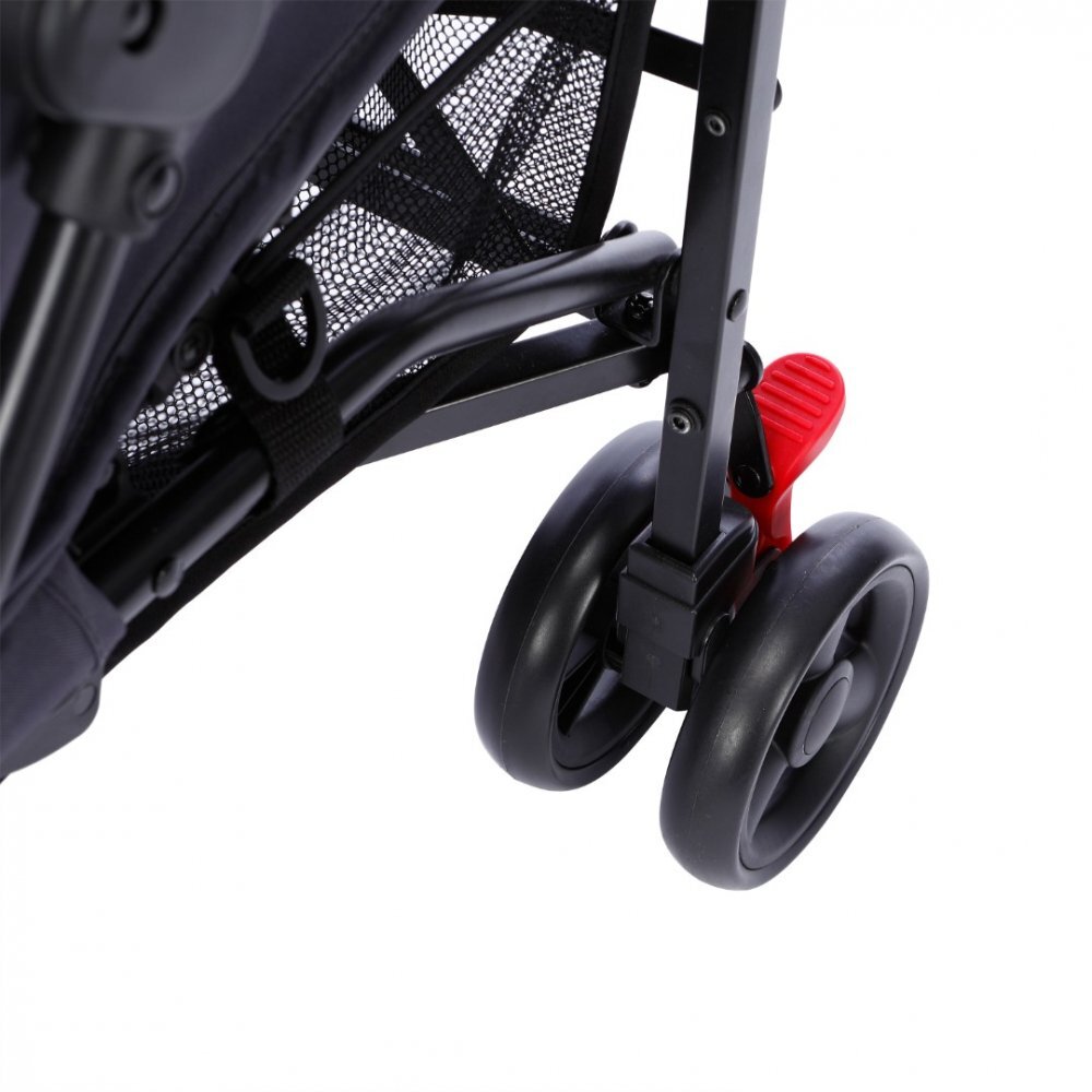 BUF BOOF Carucior pentru copii sport S120 gri cu spatar reglabil