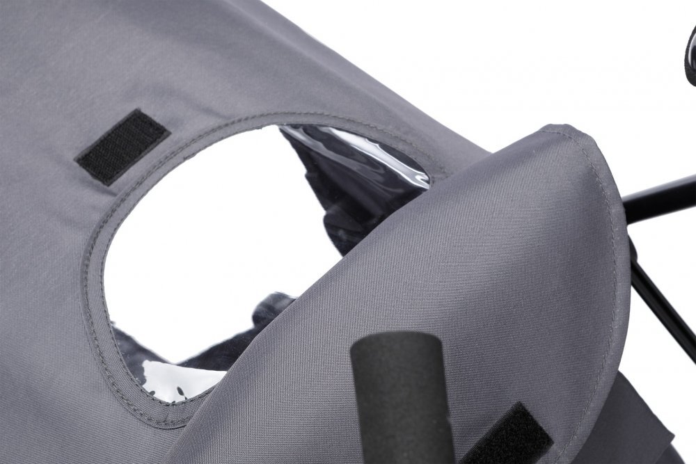 BUF BOOF Carucior pentru copii sport S120 gri cu spatar reglabil