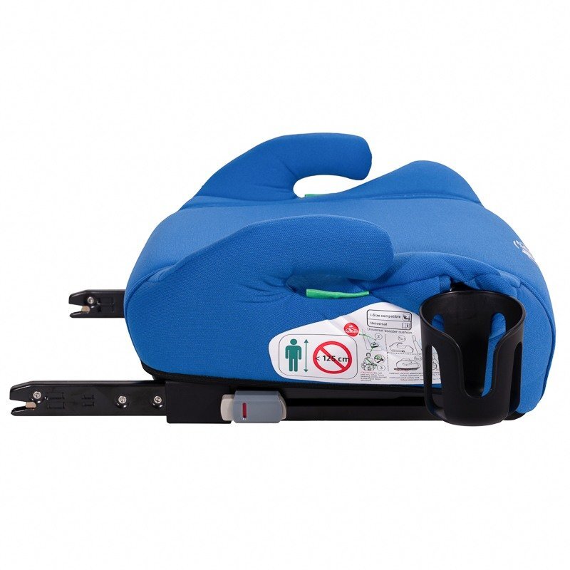 BUF BOOF Inaltator auto cu isofix iSize Hero omologat R129 125-150 cm sau 22-36 kg Albastru