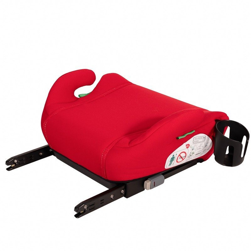 BUF BOOF Inaltator auto cu isofix iSize Hero omologat R129 125-150 cm sau 22-36 kg Rosu