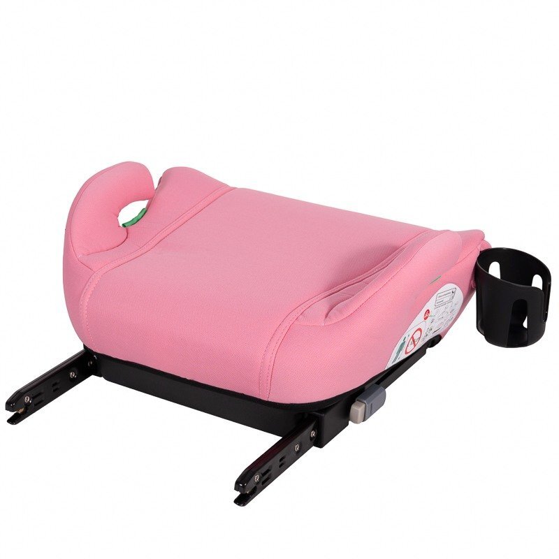 BUF BOOF Inaltator auto cu isofix iSize Hero omologat R129 125-150 cm sau 22-36 kg Roz