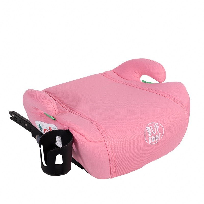 BUF BOOF Inaltator auto cu isofix iSize Hero omologat R129 125-150 cm sau 22-36 kg Roz