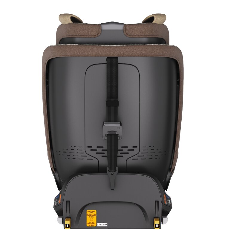 BUF BOOF Scaun auto B-Joy Deluxe BrownDog iSize cu isofix pozitie somn 155 grade rotativ 360 grade 40-150 cm