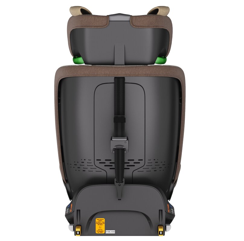 BUF BOOF Scaun auto B-Joy Deluxe BrownDog iSize cu isofix pozitie somn 155 grade rotativ 360 grade 40-150 cm