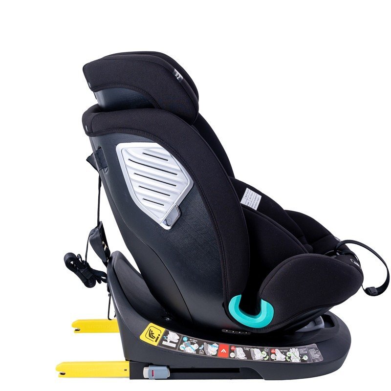 BUF BOOF Scaun auto Deluxe i-Size cu isofix rotativ 360 grade 40-150 cm Saphir Black