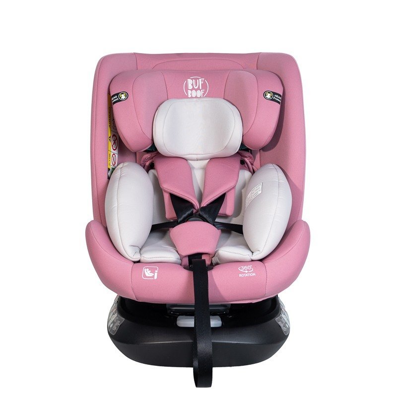 BUF BOOF Scaun auto Deluxe i-Size cu isofix rotativ 360 grade 40-150 cm Saphir Purple