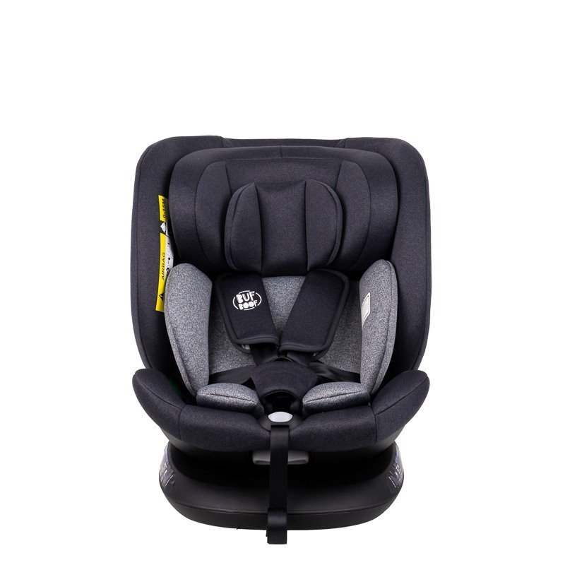 BUF BOOF Scaun auto Diamond Deluxe i-Size cu Isofix rotativ 360 grade Top Tether 40-150 cm Black
