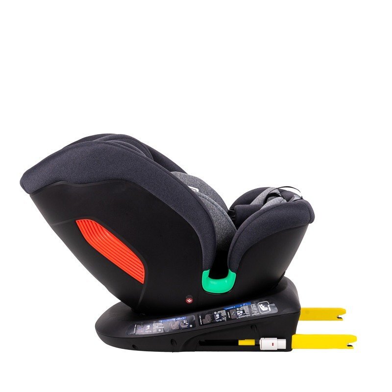 BUF BOOF Scaun auto Diamond Deluxe i-Size cu Isofix rotativ 360 grade Top Tether 40-150 cm Black