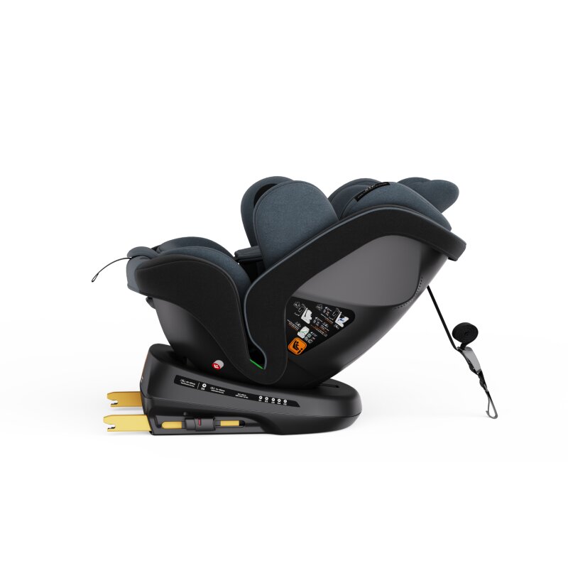 BUF BOOF Scaun auto P100 UrsBlack i-size R129 rotativ 360 isofix 40-150 cm 0-36 kg