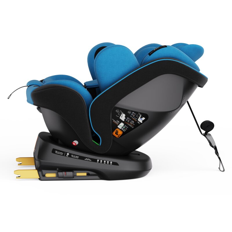 BUF BOOF Scaun auto P100 UrsBlue i-size R129 rotativ 360 isofix 40-150 cm 0-36 kg