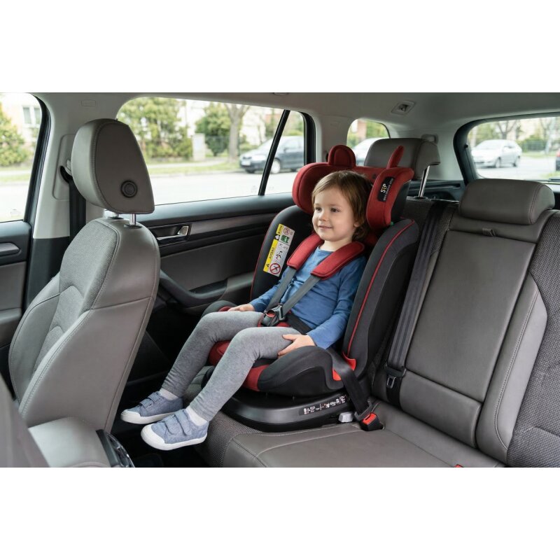 BUF BOOF Scaun auto P100 UrsRed i-size R129 rotativ 360 isofix 40-150 cm 0-36 kg