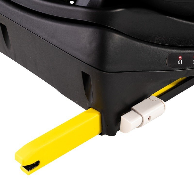 BUF BOOF Scaun auto Platinum Deluxe i-Size cu isofix rotativ 360 grade Top Tether SIPS 40-150 cm 0-36 kg BlackJeans