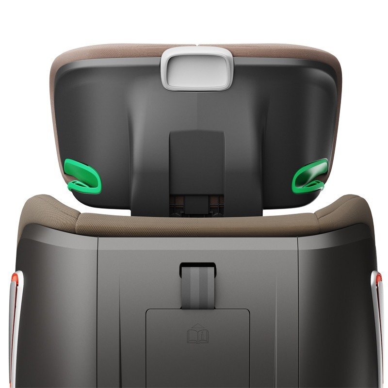 BUF BOOF Scaun auto Platinum Deluxe i-Size cu isofix rotativ 360 grade Top Tether Sips 40-150 cm 0-36 kg Coffee