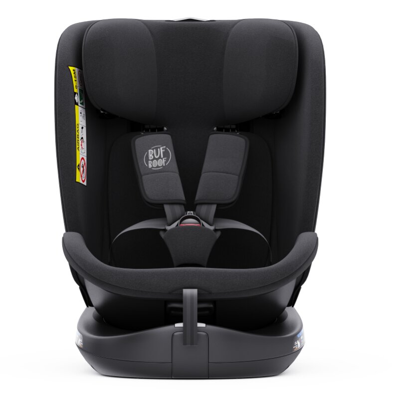 BUF BOOF Scaun auto rotativ cu isofix B-Joy Deluxe iSize 40-150 cm black