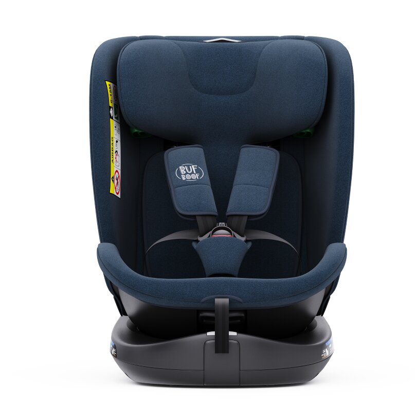 BUF BOOF Scaun auto rotativ cu isofix B-Joy Deluxe iSize 40-150 cm blue
