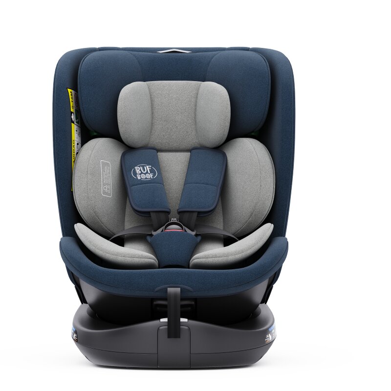 BUF BOOF Scaun auto rotativ cu isofix B-Joy Deluxe iSize 40-150 cm blue