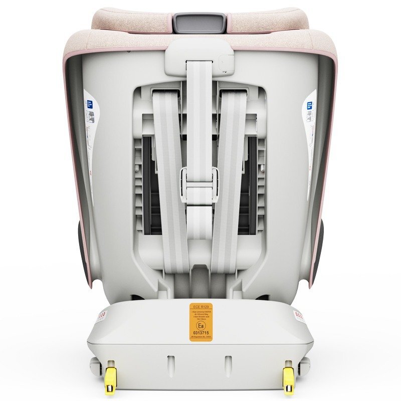 BUF BOOF Scaun auto Tweety Plus Deluxe i-size rotativ 360 cu isofix 40-150 cm lightpink