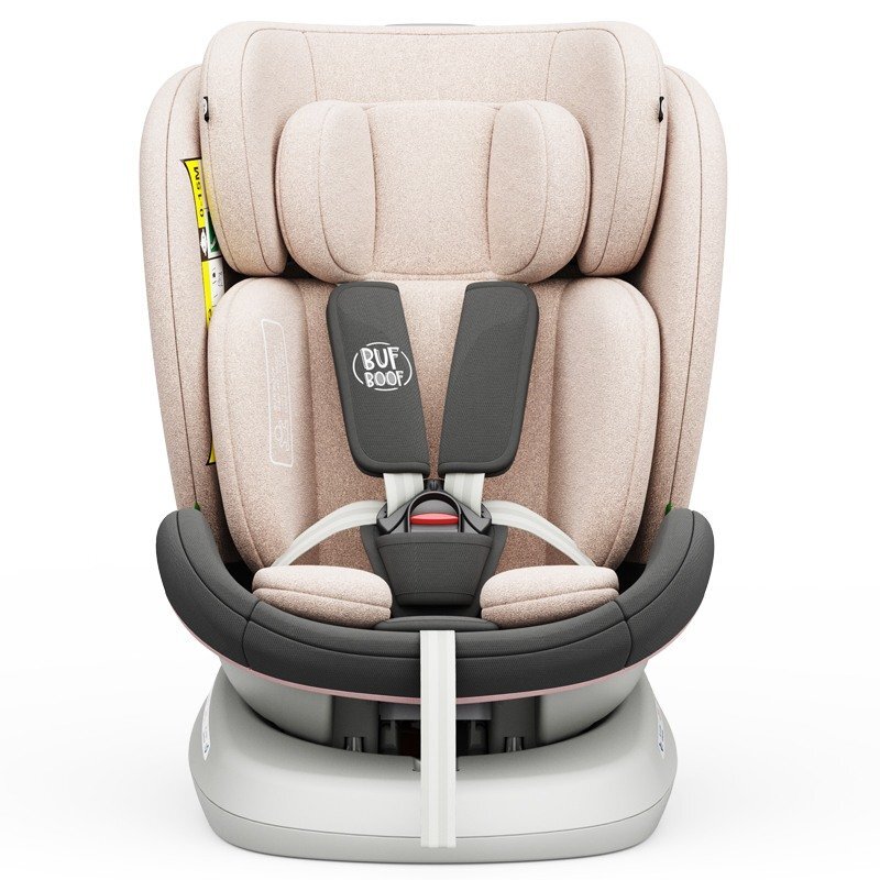 BUF BOOF Scaun auto Tweety Plus Deluxe i-size rotativ 360 cu isofix 40-150 cm lightpink