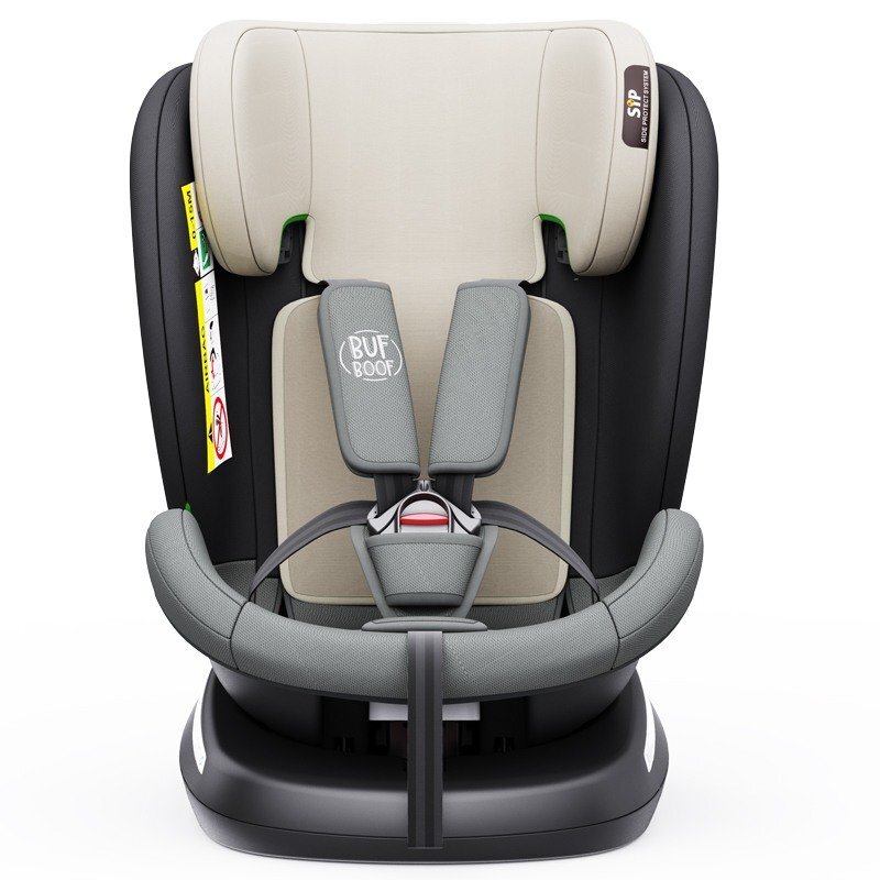 BUF BOOF Scaun auto Tweety Plus Deluxe i-size rotativ 360 cu isofix 40-150 cm MandaraGrey