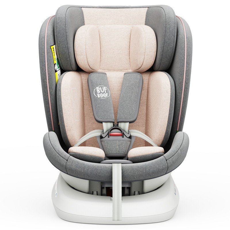 BUF BOOF Scaun auto Tweety Plus Deluxe i-size rotativ 360 cu isofix 40-150 cm pink
