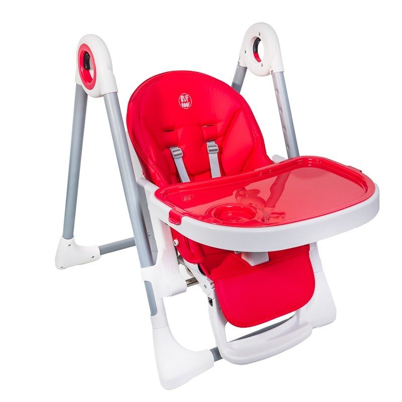 BUF BOOF Scaun de masa X-6 4 pozitii inclinare pana la 180 grade reglabil 7 pozitii inaltime red